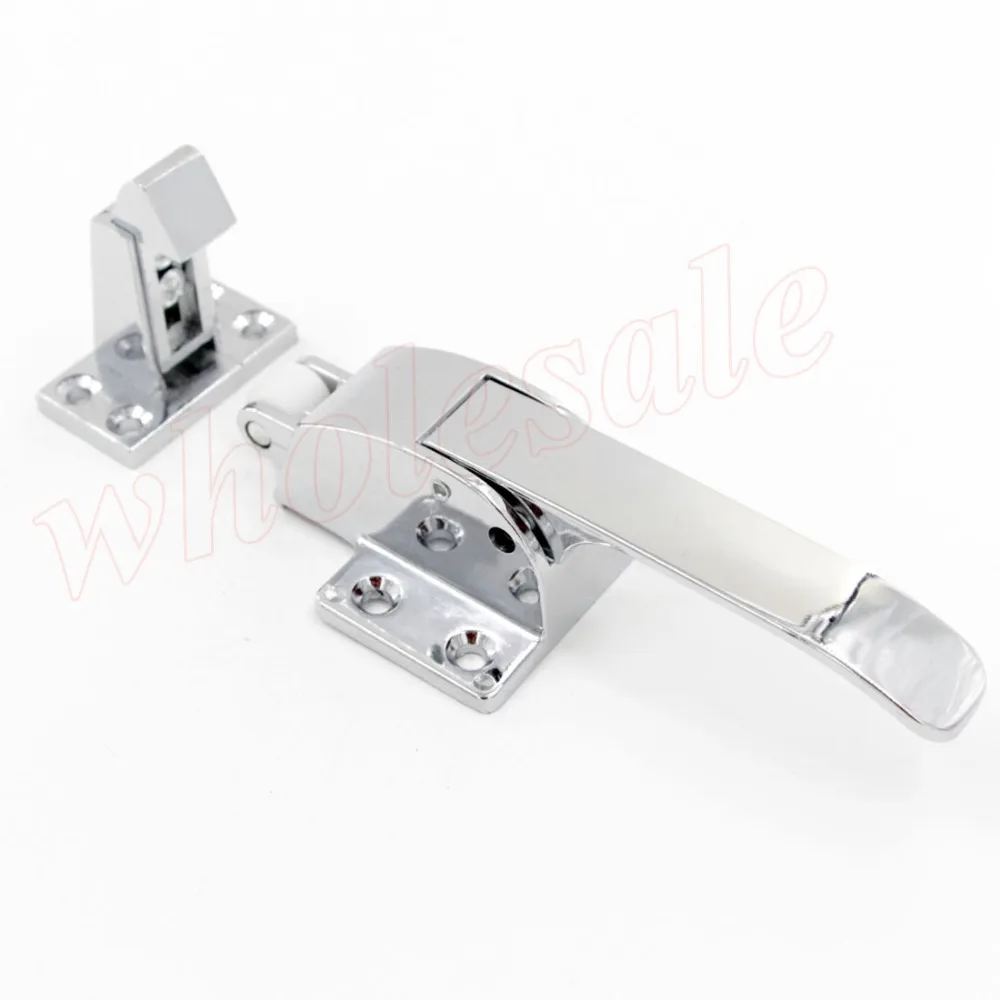 4pcs of Oven Pull Handle Latch Zinc Alloy Rubber Head Oven Door Lock