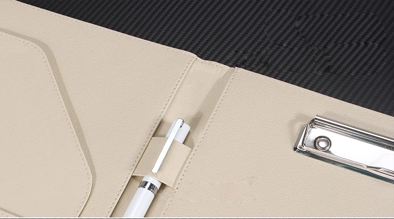 PU leather folder  (2)