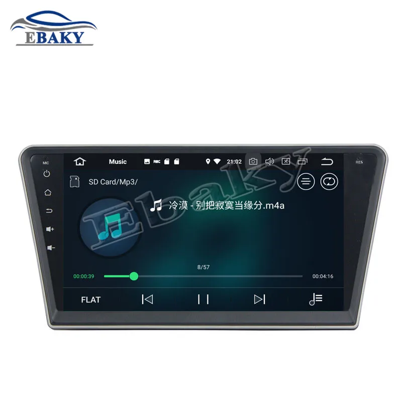 Top NaviTopia 10.1inch 4GB RAM 64GB ROM Octa Core Android 8.0 Car DVD Radio For Peugeot 408 with GPS Navigation/WIFI/bluetooth 5