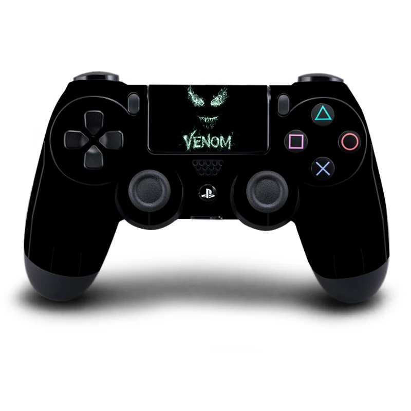 Venom полное покрытие геймпад кожи наклейки для Playstation 4 Dualshock 4 Контроллеры виниловые накладки наклейки Play Station 4 протектор