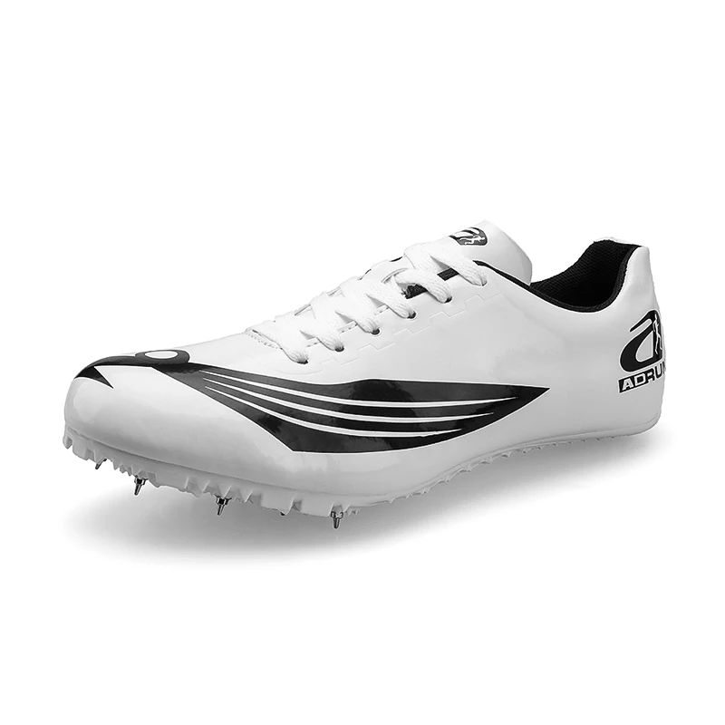 

Men Women Track and Field Shoes Unisex Non-Slip Spikes Athletic Tracking Shoes Sports Students Training Nails Sneakers