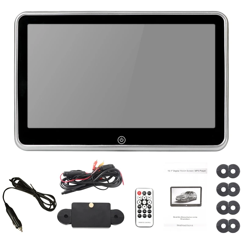 

10.1 Inch Car Headrest Player Fm Bluetooth Portable Press Screen Monitor For Car Kids