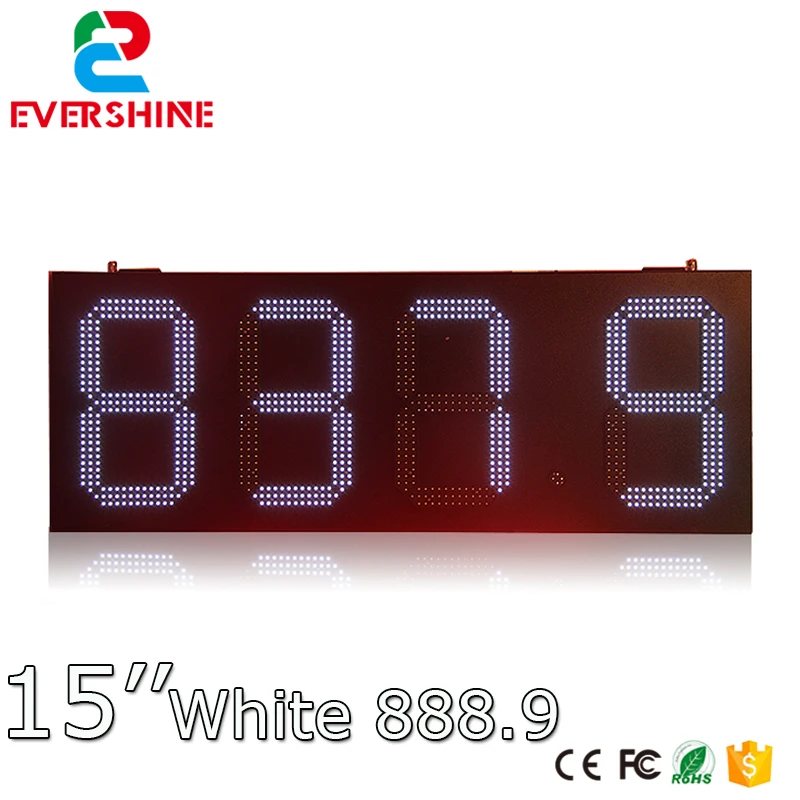 Цифровая Светодиодная панель для автозаправочной станции 15 дюймов|sign led|led