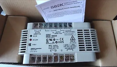 

2PCS PLC Power Supply S82K-10024 24VDC 4.2A