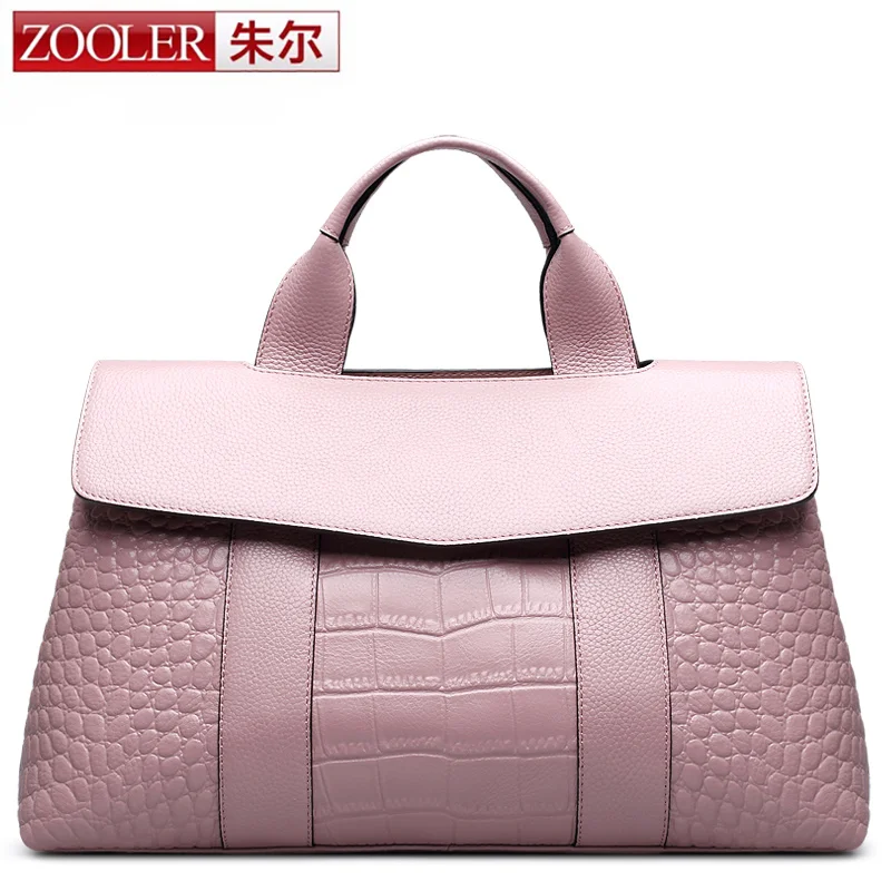 ZOOLER genuine leather bags for women 2017 brands fashion tote bag women leather handbag shoulder bag bolsa feminina#5039