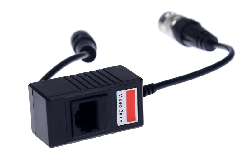 RJ45 UTP кабель CCTV видео BNC балун инжектор и сплиттер для 720P 1080P AHD TVI CVI камера