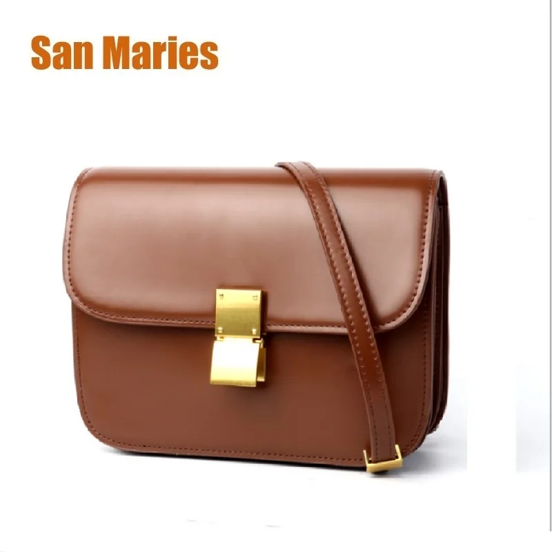 

San Maries 2018 Women Messenger Bags Casual Tote Femme Fashion Luxury Bags Designer Pocket High Quality Crossbody Bag Box Bag