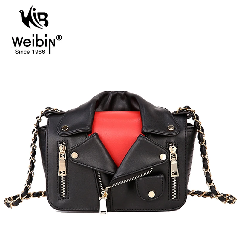 Designer Women Messenger Bags Mini Black Jacket Bag Handbags Pink Shoulder Bag Chain Crossbody Bags Sac A Main Femme De Marque