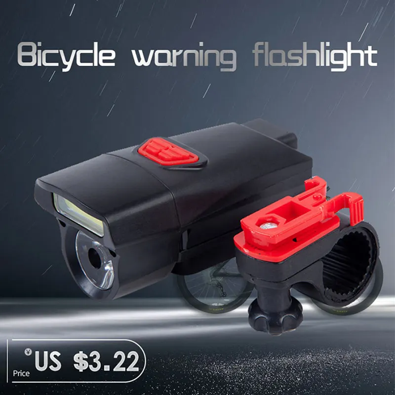 

Bicycle Light USB Rechargeable T6 Front Head Light Road MTB Mountain Bike Cycling Warning Flashlight Waterproof