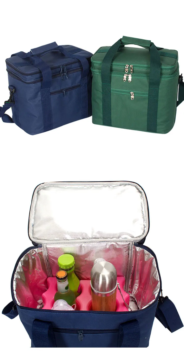 Большая вместительная теплоизоляционная сумка-холодильник для пикника, дорожная плотная сумка, контейнер для хранения свежих продуктов, аксессуары для хранения еды