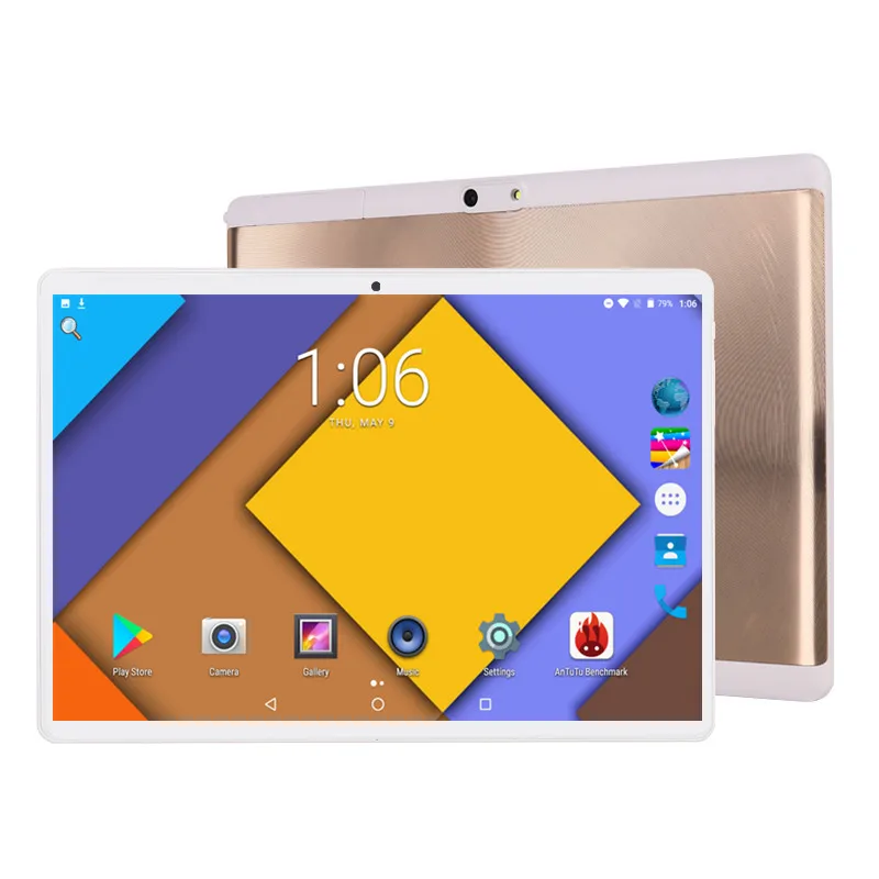 2.5D Glass Multi-touch Screen Android 9.0 10 inch tablet pc Octa Core 6GB RAM 128GB ROM 3G 4G FDD L