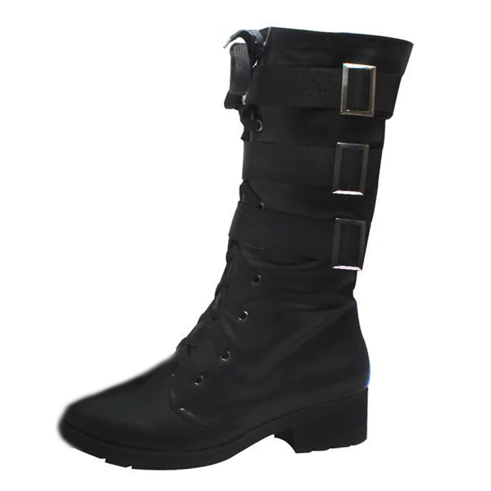 

Kagerou Project MekakuCity Actors Cospaly Kano Syuuya Women's Shoes High Boots