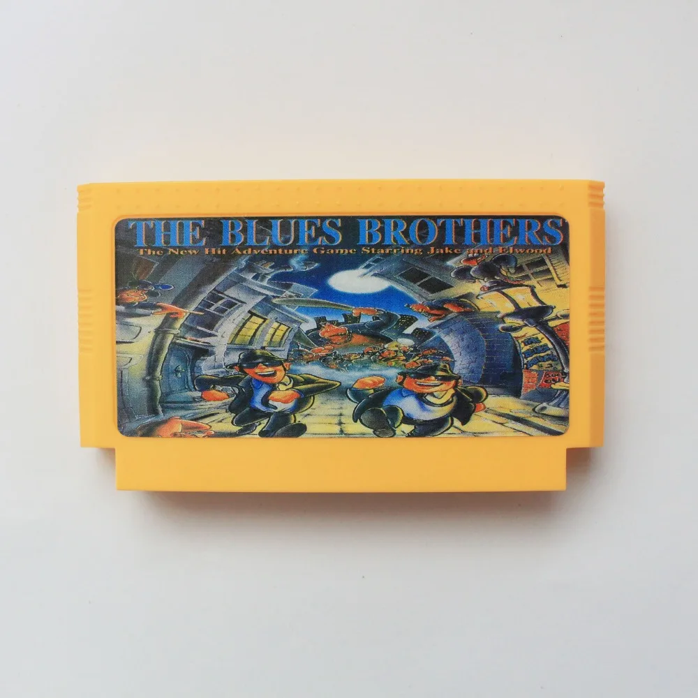 60 Pin игровая карта Blues Brothers для 8 бит Subor игрового проигрывателя