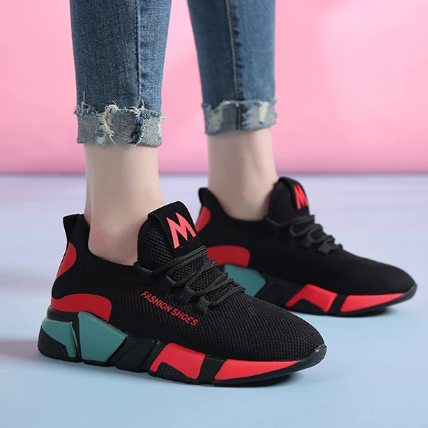 

Bomlight 2019 New Trend INS Ulzza Harajuku Sneakers Soft Driving Walking Shoes Lace Up Colorful Loafers Flats Shoes Women Basket