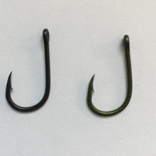 1000 x Матовый Черный Тефлон с покрытием Карп крючки, широкий Gape Boilie стиль, микро колючая для рыбалка на Карпов