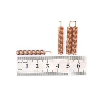 

1000pcs/lot Small Spring Antenna SW433-TH32 in 433MHz 2.15dBi a copper spring antenna 433mhz Helical antenna