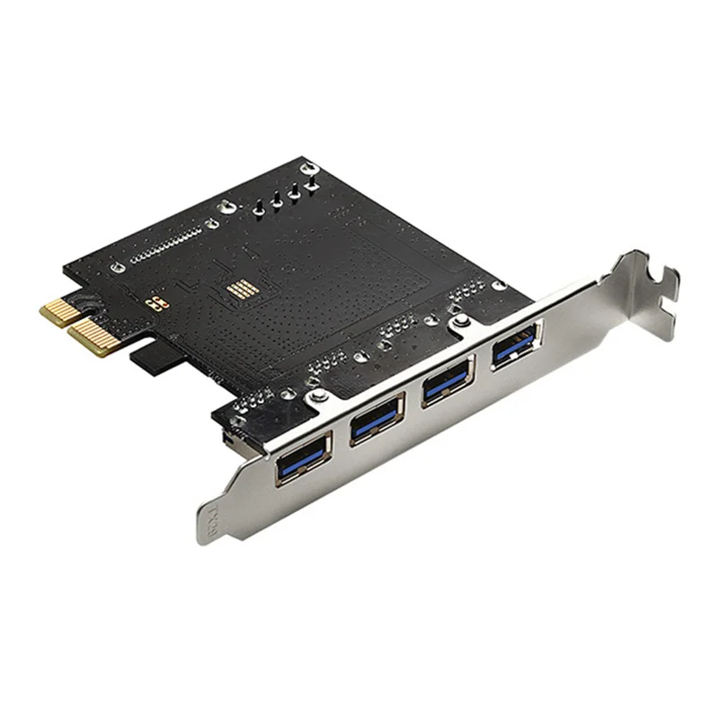 Maikou Dual power PCI-E к USB3.0 карта расширения высокоскоростной Рабочий стол USB3.0 карта расширения