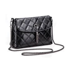 Small PU Leather Crossbody Bags for Women 2019 Design Chain Shoulder Tote Bags Black Messenger bag Lattice Pattern Bolso Mujer mara s dream pu leather women messenger bag girl bling tote crossbody bag bling bags heart shaped messenger bags designer bolso