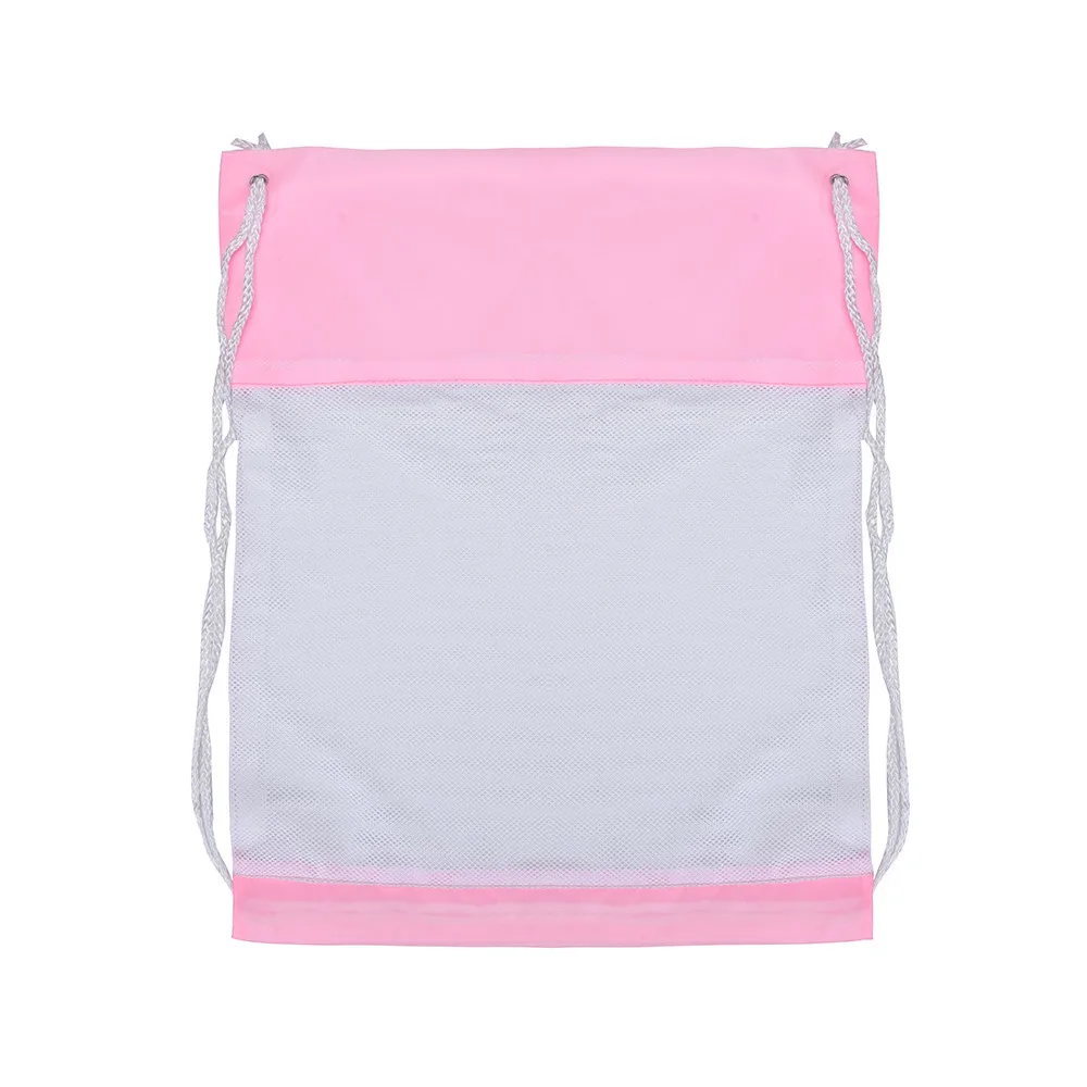 

Nylon Travel Outdoor Netsack knapsack backpack Drawstring Bags Sport Beach drawstring school shoe bag 1.71