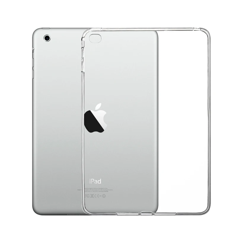 Для Apple iPadMini 4 Чехол Mini4 iPad 6 9 7 Pro 10 5 12 2016 2017 планшетный ПК прозрачный мягкий