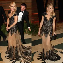 Новинка года, соблазнительное Тюлевое платье знаменитостей с бусинами восхитительные вечерние платья