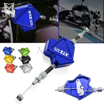 

Motorcycle Accessories CNC Aluminum Stunt Clutch Lever XTZ125 Easy Pull Cable System For Yamaha XTZ125 XTZ 125 2014-2015