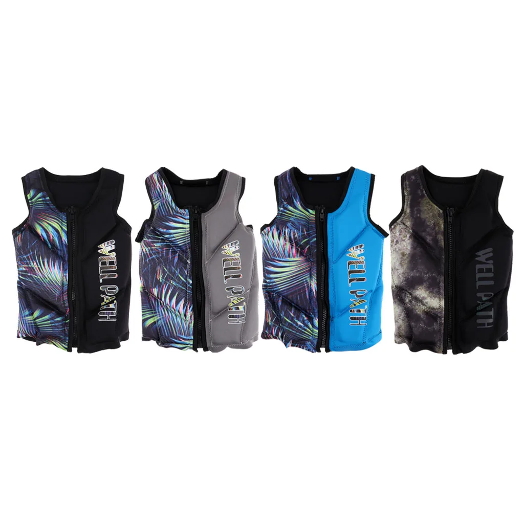 Perfeclan Kids Junior Life Jacket Vest Floats for Boys Girls Swimming Sailing Camping -CE Approved 