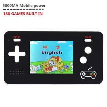 

Best y6 game mobile power Mini Handheld Game Player Built-in 188 Classic No Repeat Games Portable Children's Retro Game Console