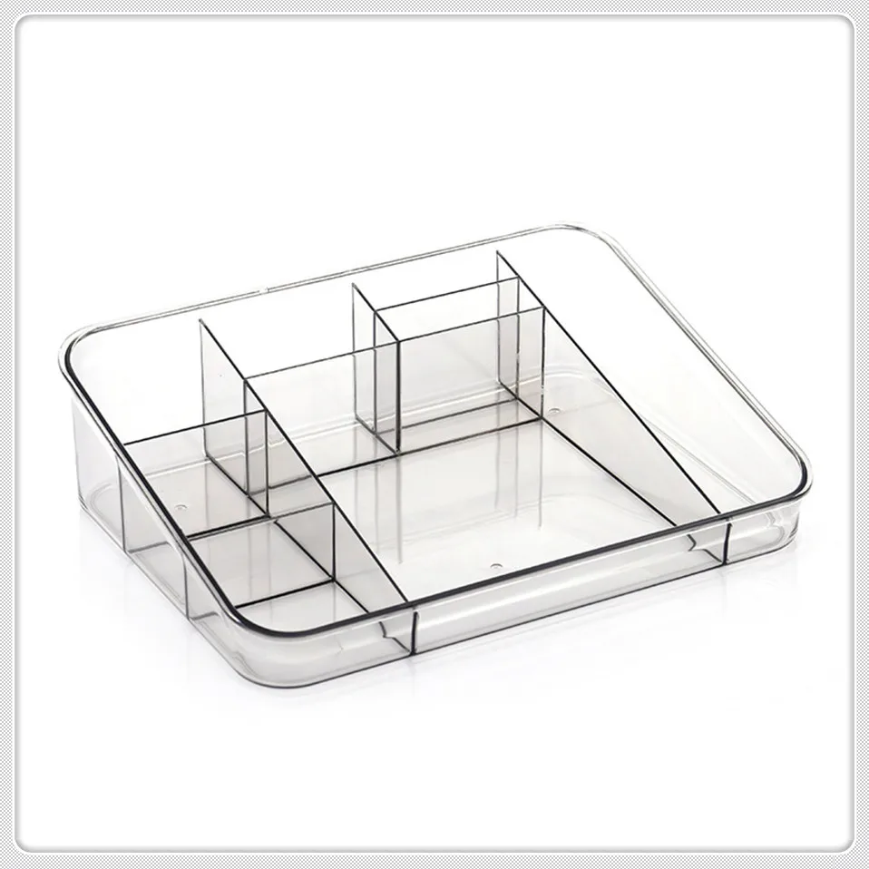 1 Makeup Organizer Plastic Box