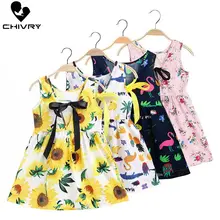 Children Summer Dresses Kids Baby Girls Sleeveless Flower Print Cotton and Linen Floral A-line Dress Summer Dresses for Girls Children Summer Dresses Kids Baby Girls Sleeveless Flower Print Cotton and Linen Floral A-line Dress Summer Dresses for Girls