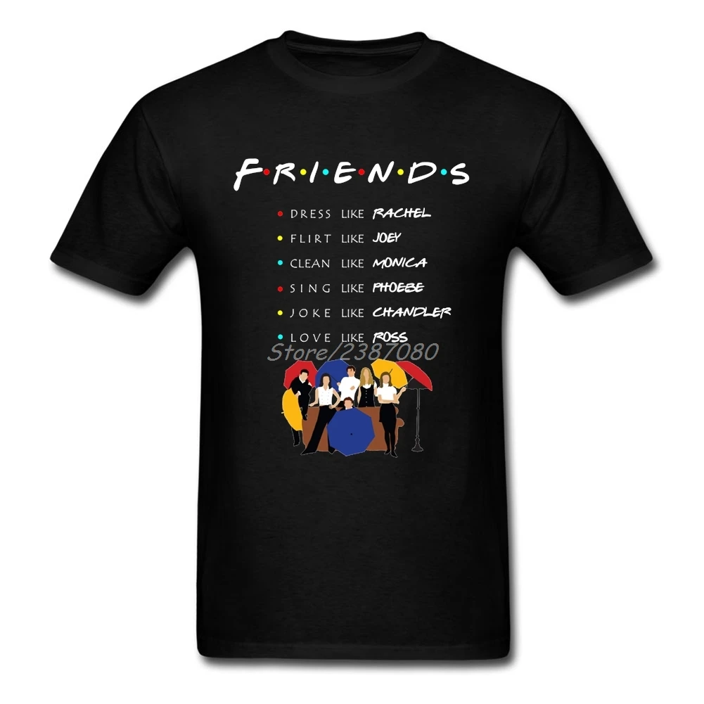 Мужская хлопковая футболка Be like Friends эластичная с короткими рукавами размеры 3XL|men