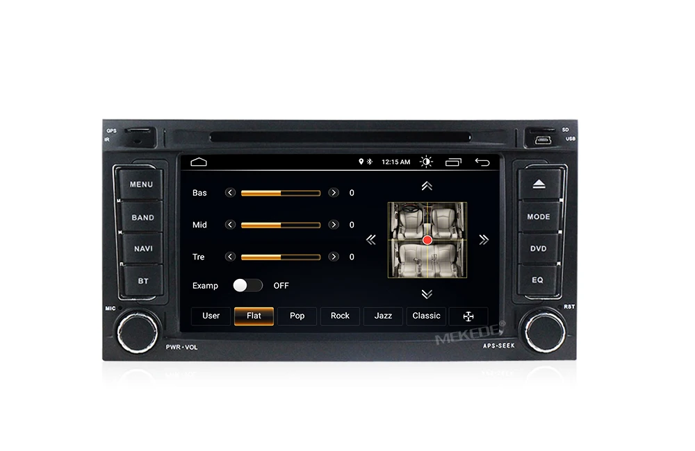 Best 2din 7inch Android8.1 Quad-core Car multimedia dvd player gps navigator for VW Touareg Multivan T5 (2002-2010) car radio BT ipod 19