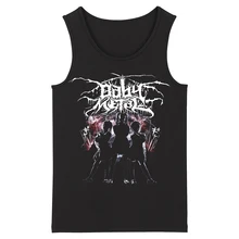 Todhoof Baby Metal Grindcore твёрдый рок HardMetal Deathcore Мужской Топ Модные топы на бретелях Азиатский размер