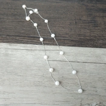 

AA Sterling Silver Necklace Pearl