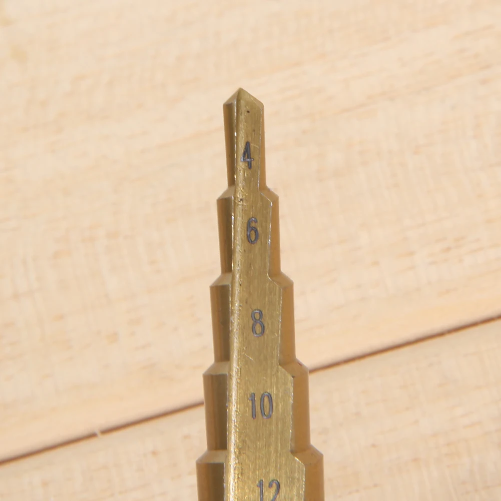 Дырокол 4-12 мм конусное ступенчатое сверло инструменты Зенковка сверло электроинструменты ступенчатое сверло для металлических инструментов набор