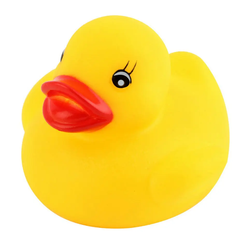 Hot!Funny baby bath toys Soft Rubber Squeaky Ducky Animal Toy Safety Baby Bath Tub Toy Hot Selling