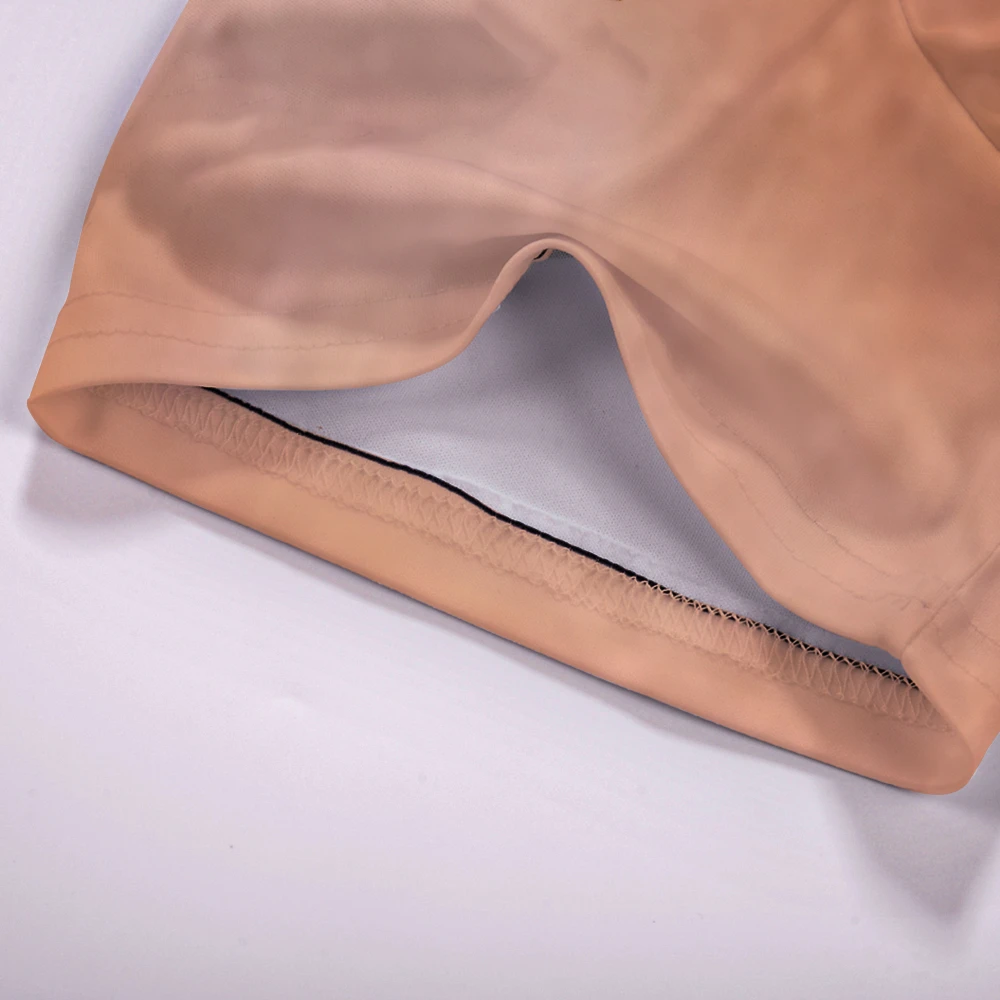 6XL Плюс Размер Мышцы С Коротким Рукавом Футболка Мужчины Топ Поддельные Pectorales 3D