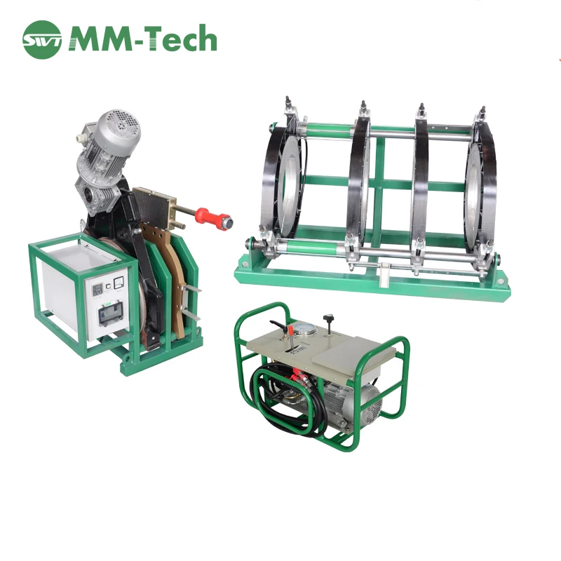 SWT-B500/200 H hdpe трубы сварка с гидравлическим машина для стыковой сварки