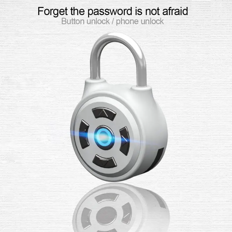 Портативный замок Smart APP Lock IP66 Водонепроницаемый пыле дизайн Keyless Anti-theft чемодан с висячим замком замок двери Бесплатная доставка