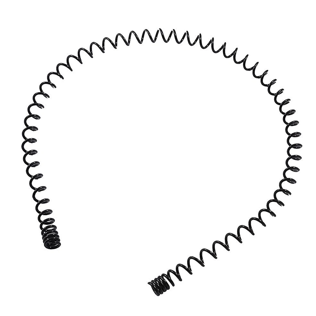 

SDFC-Ladies Black Flexible Metal Spring Spring Headband Hairband Hair Band