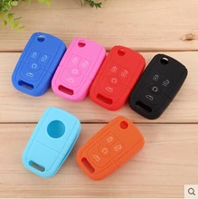 Silicone protetor tampa Shell chaveiro da chave do carro para Buick Regal Excelle Lacrosse Encore/para Opel Astra Zafira VAUXHALL MOKKA
