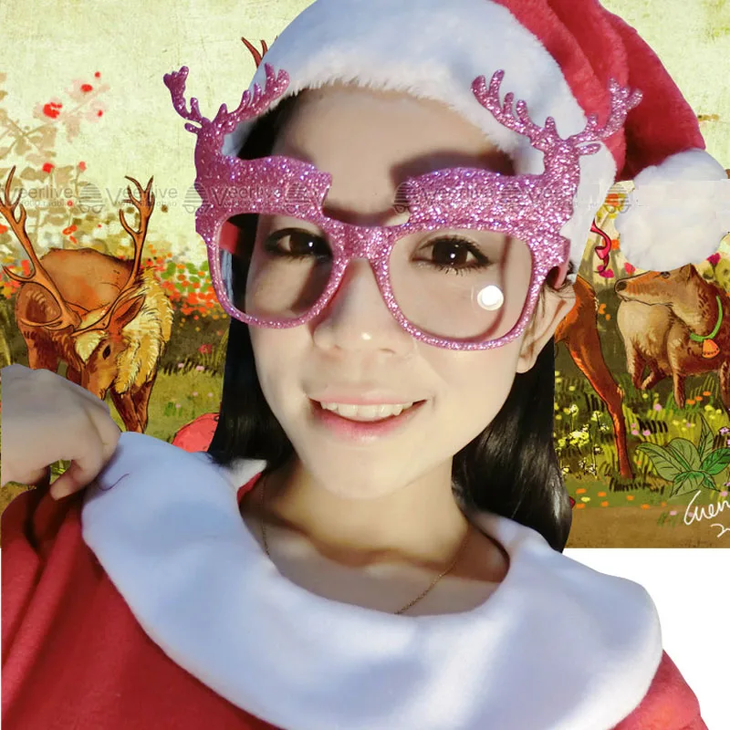 reindeer eye glasses
