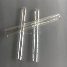 25*200 мм 5 шт./лот Pyrex пробирки пробки боросиликатного прозрачного лабораторного пробирки с круглым дном простой конец выдува стекла