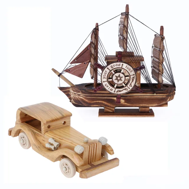 aliexpress com buy model kits creative retro wooden assembly