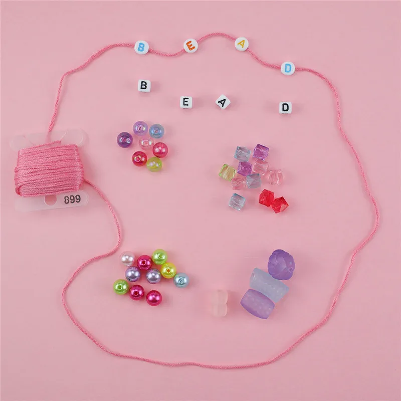 Набор для вышивки нитей из 72 нитей для вышивки крестиком с органайзером коробка для нитей 26 буквы бусины и ленты набор для браслетов