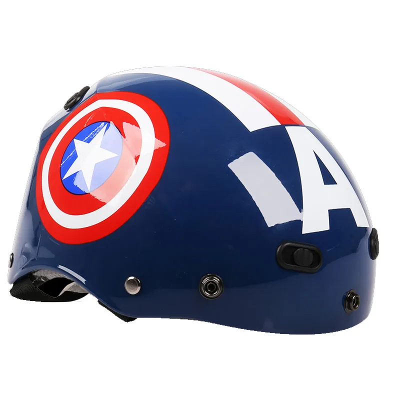 captain america dirt bike helmet
