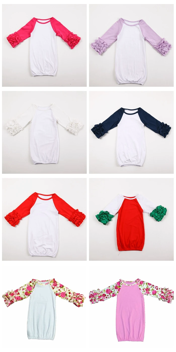 Спальный мешок для новорожденных, Детская ночная рубашка, Детские Рождественские полосатые ночные рубашки с длинными рукавами и оборками для девочек, детские пижамы