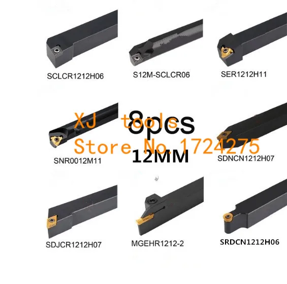 SCLCR1212H06 Portautensili Per Tornio Per Inserti CCMT0602 - Foto 9