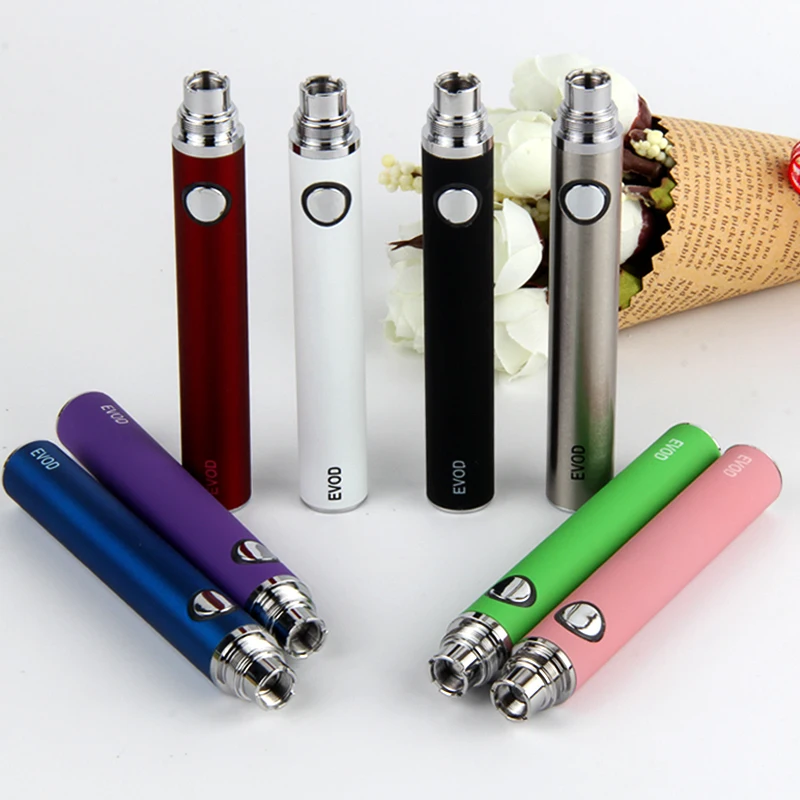 Evod переменное напряжение VV Vape ручка eGo 510 Threading батарея 650mAh 900mAh 1100mAh для Vaper CE4 Tank