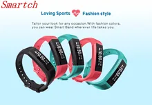 Smartch V11 Смарт Браслет Спорт сердечного ритма Смарт Браслет Фитнес трекер умный Браслет Смарт часы для IOS Android XIA